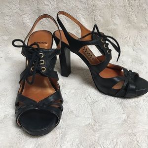 Cute Leather Heels 4/$15 💕